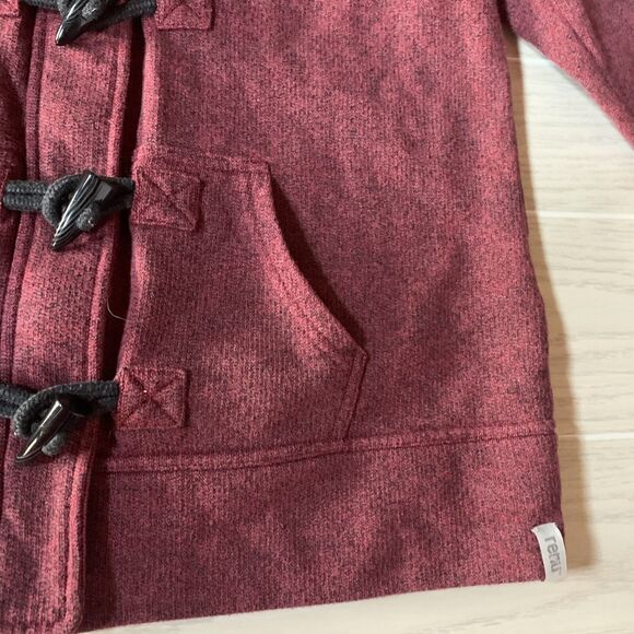 Renu Bruzer Womens Large Sweater Dark Red Zipper And Fasteners‎ - Picture 8 of 11